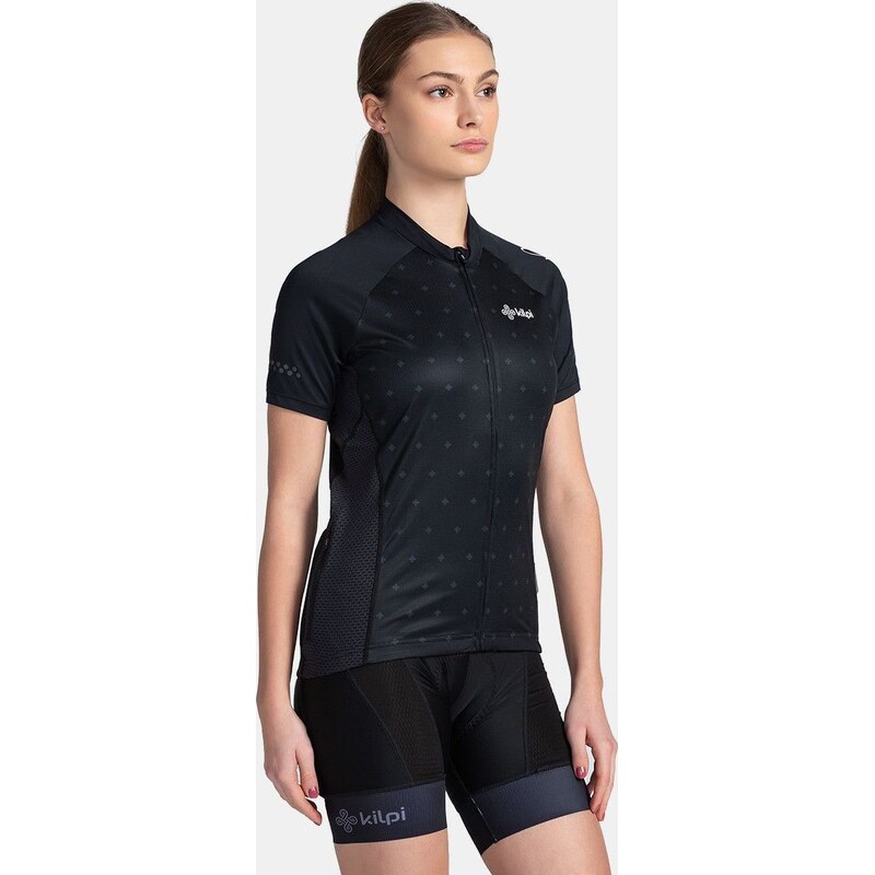 Dámský cyklistický dres KILPI Moate černý 114335129