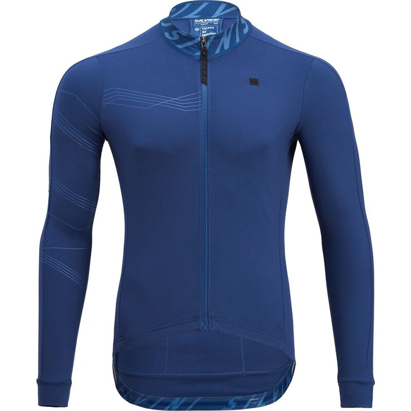Pánský cyklo dres SILVINI Varano modrá