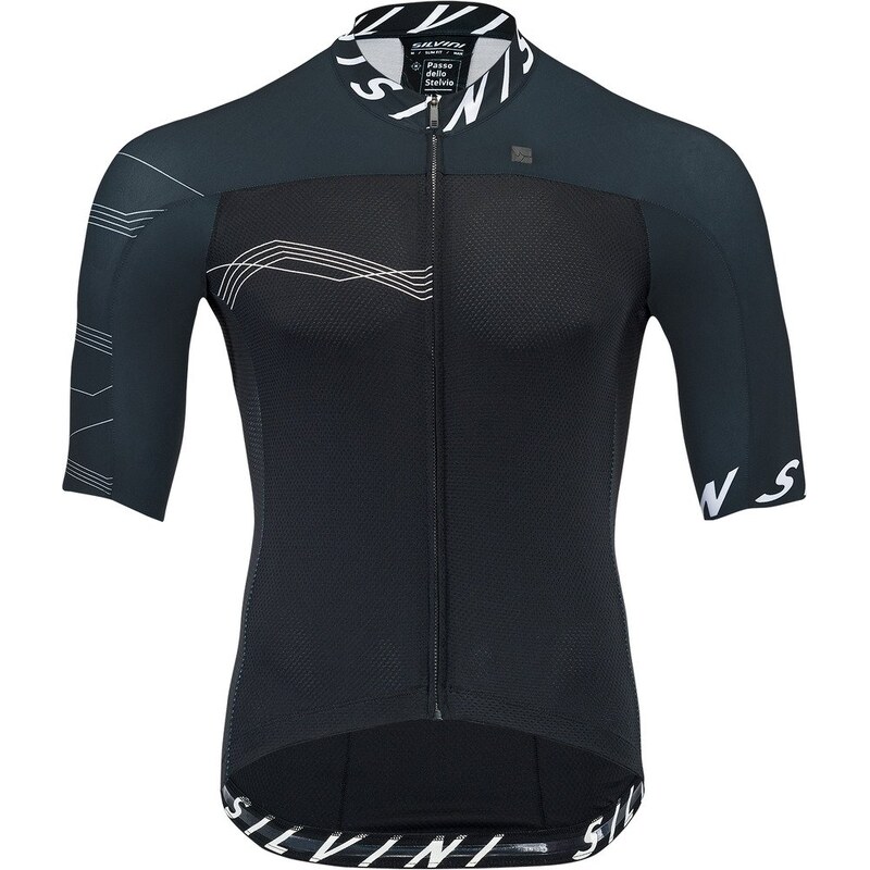 Pánský cyklo dres SILVINI Stelvio černá