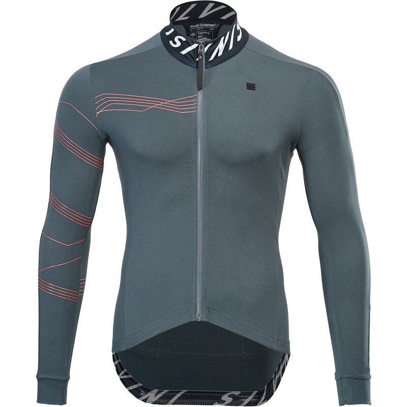 Pánský cyklo dres SILVINI Varano šedá