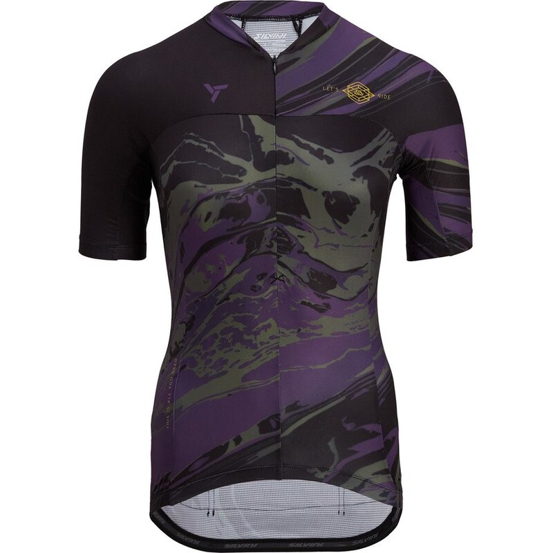 Dámský cyklo dres SILVINI Catirina černá 114335246