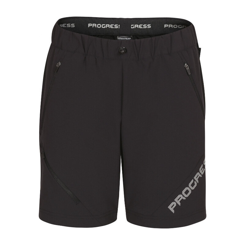 Dámské outdoorové kraťasy PROGRESS Genia Shorts černé