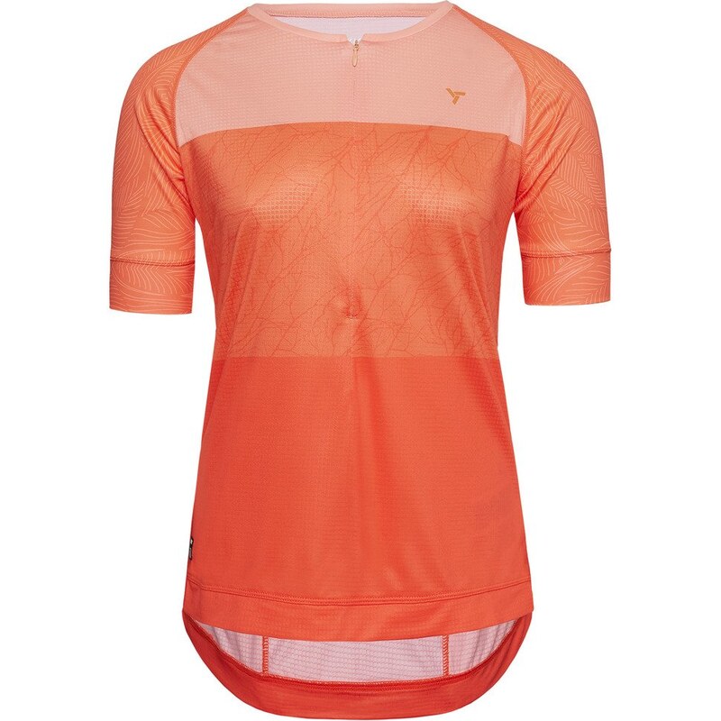 Dámský MTB dres SILVINI Stabina oranžová 114335407