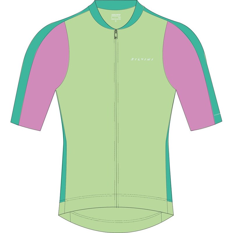 Dámský cyklo dres SILVINI Stelvia WD2404 zelená 114335504