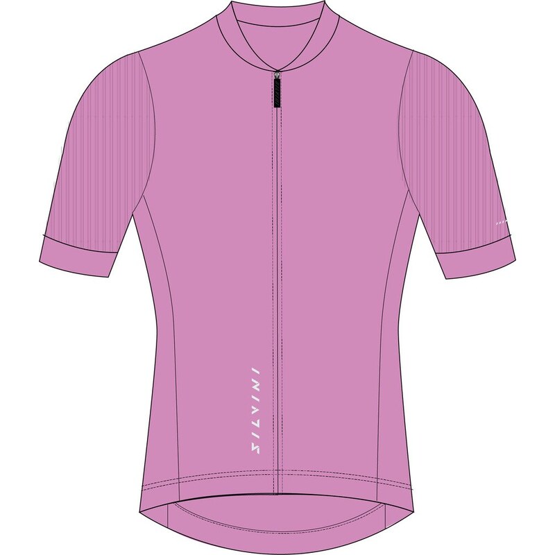 Dámský cyklo dres SILVINI Trafoia růžová 114335520