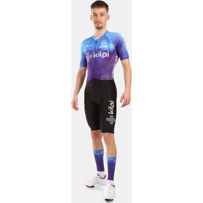 Pánský cyklistický dres KILPI Aurora modrý