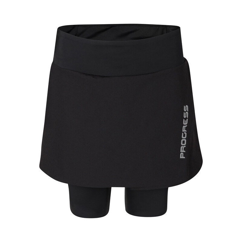 Dámská cyklistická sukně PROGRESS Vuelta Skirt černá 114335609