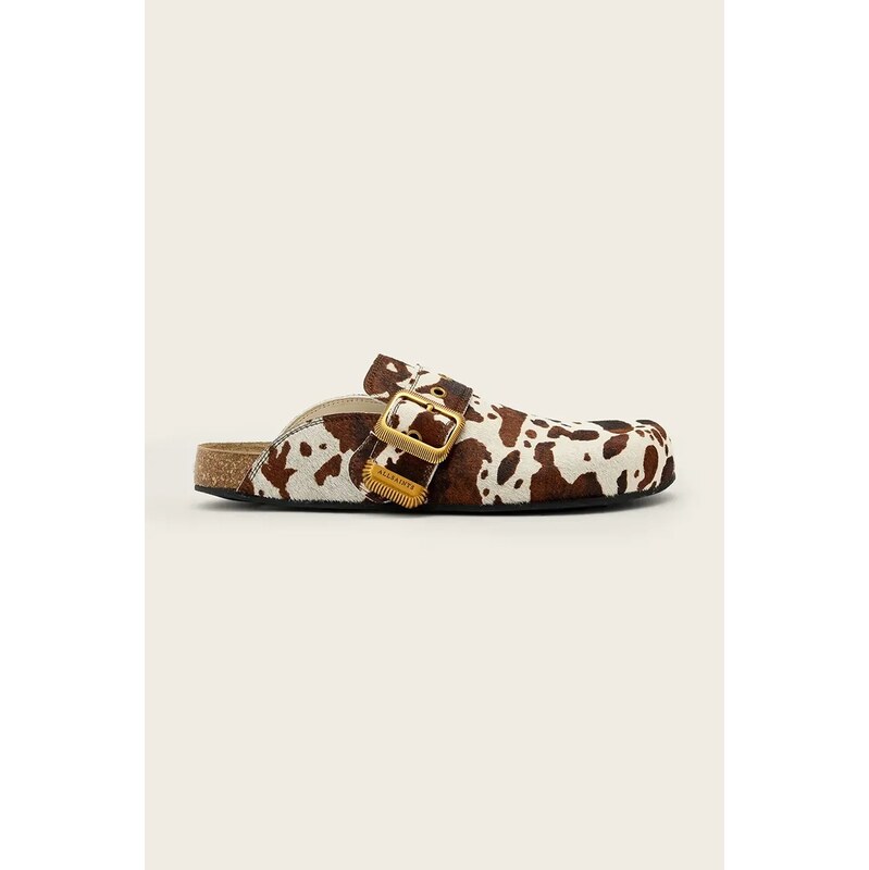 AllSaints dámské kožené pantofle nazouváky Staffa Mule 114398584