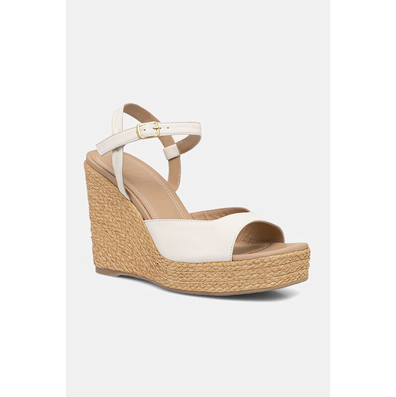 Souliers Martinez sandály na klínku kožené SUMMER