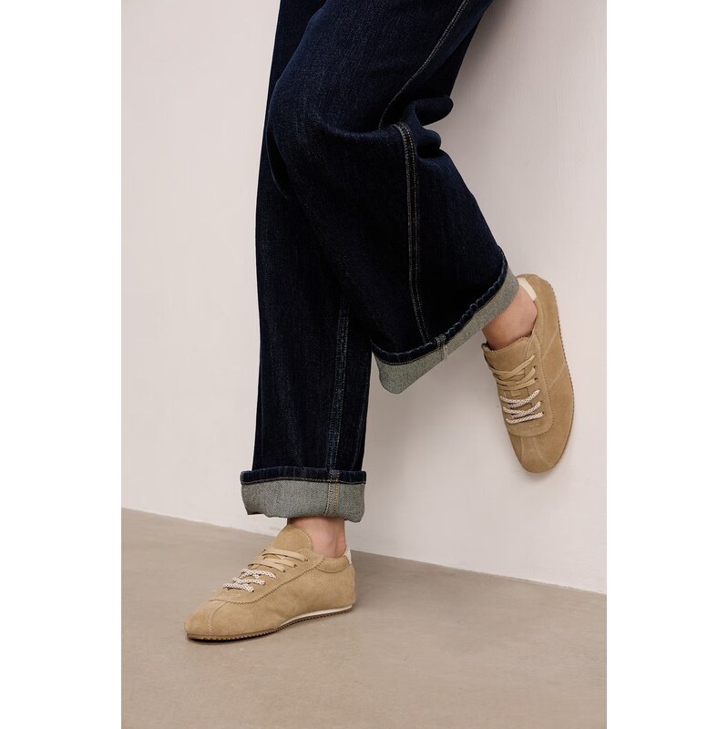 Medicine sneakers boty dámské semišové 114582900