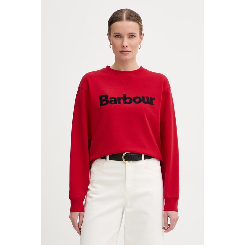 Barbour mikina dámská bavlněná Hartland