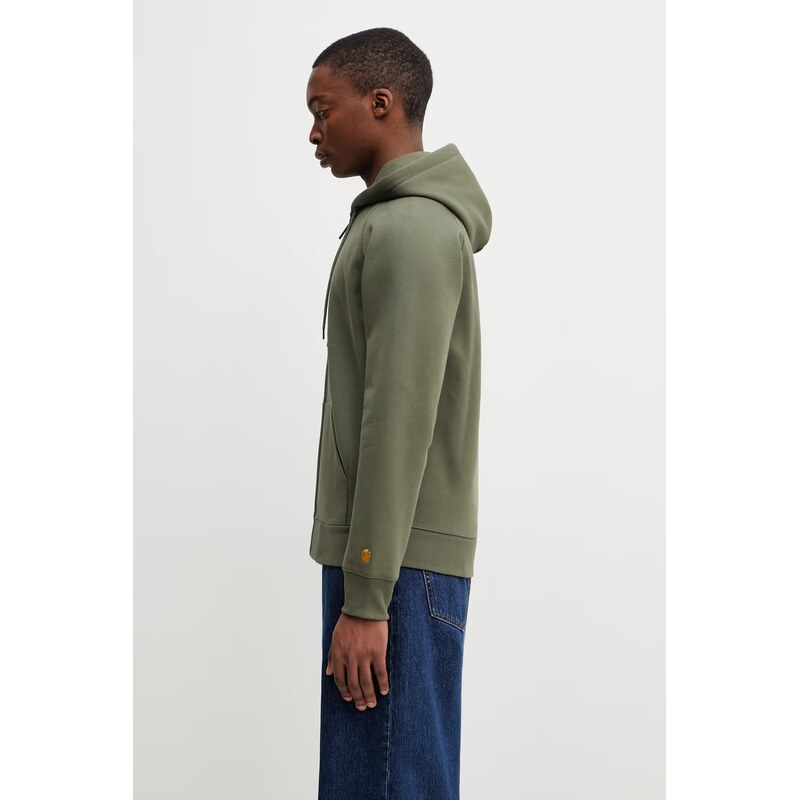 Carhartt WIP Hooded Chase Jacket mikina bavlněná pánská