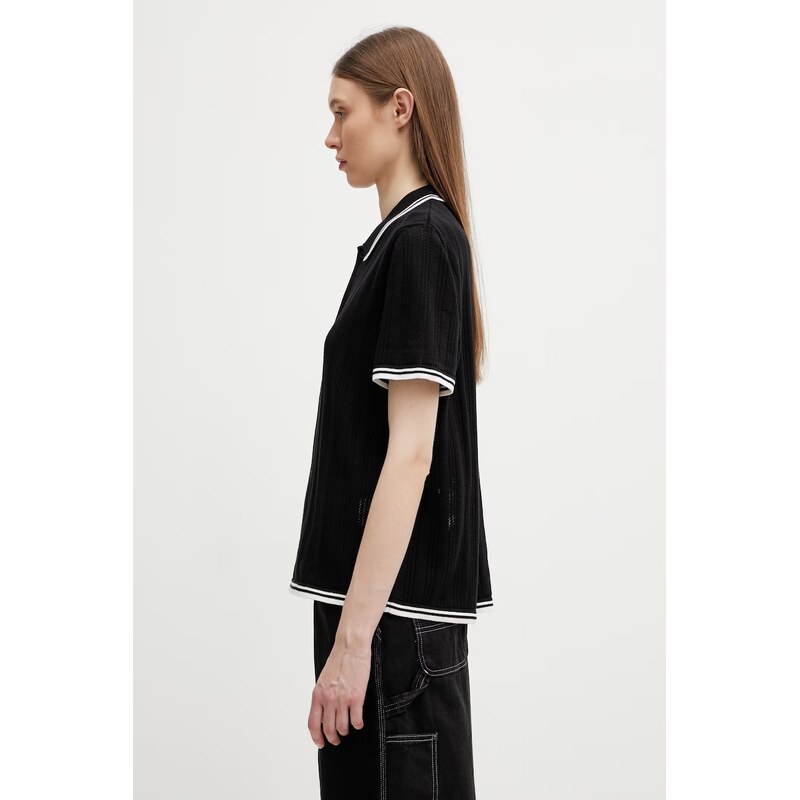 Carhartt WIP W’ S/S Ramsey Knit Shirt košile bavlněná pánská