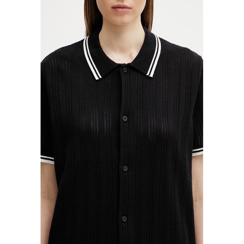 Carhartt WIP W’ S/S Ramsey Knit Shirt košile bavlněná pánská