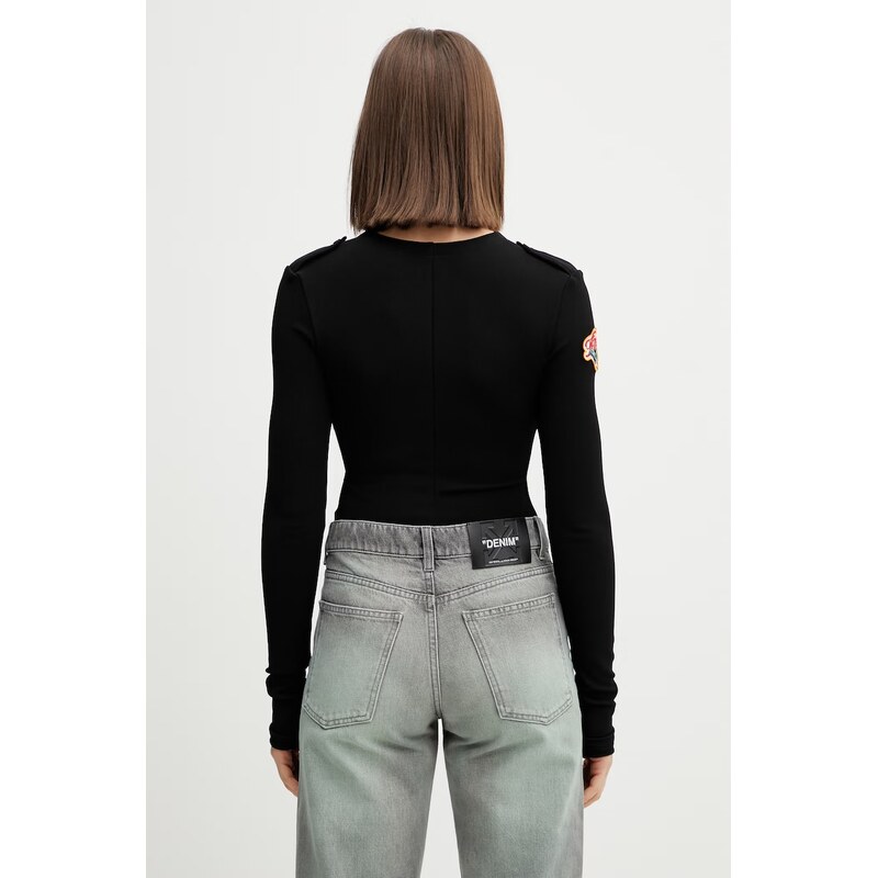 Off-White body dámské s viskózou Heavy