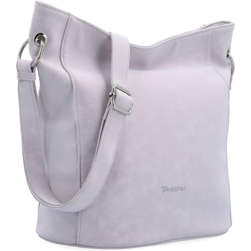 Kabelka ze syntetické kůže crossbody Tangerin růžová 7015 LI 114376472