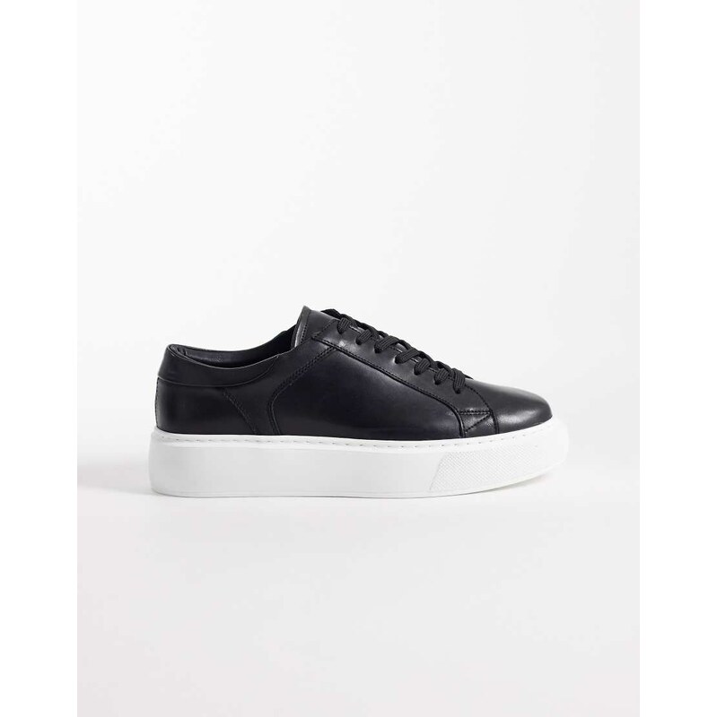 ASOS COLLECTIVE Made In Portugal lace up trainers in premium