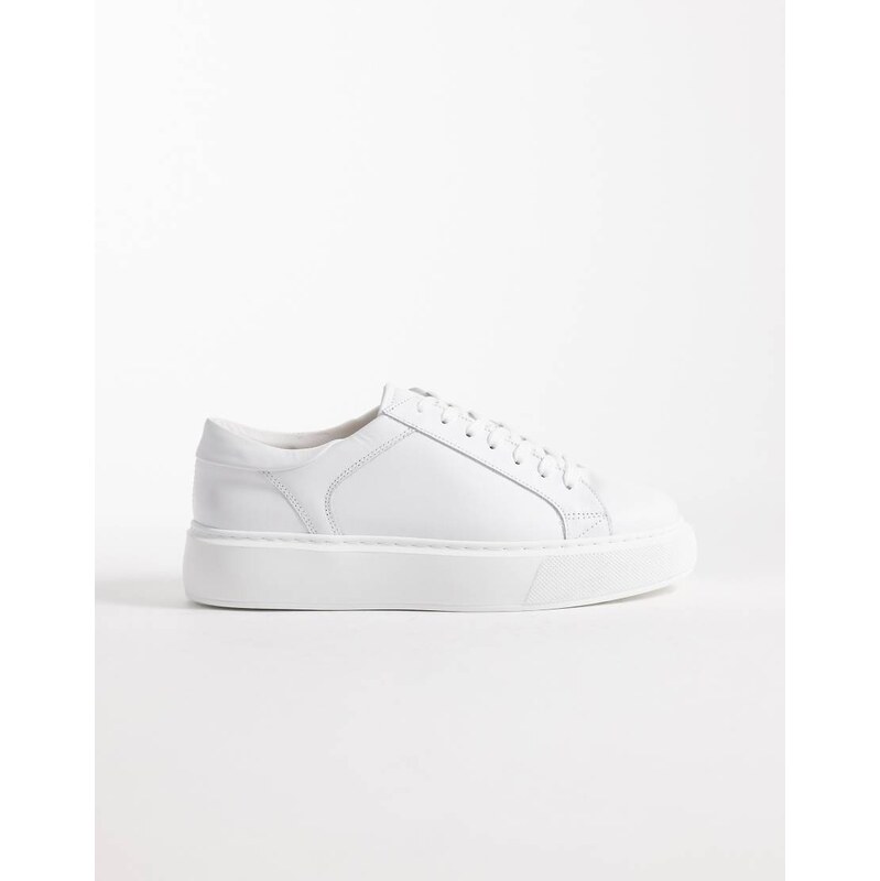 ASOS COLLECTIVE Made In Portugal lace up trainers in premium