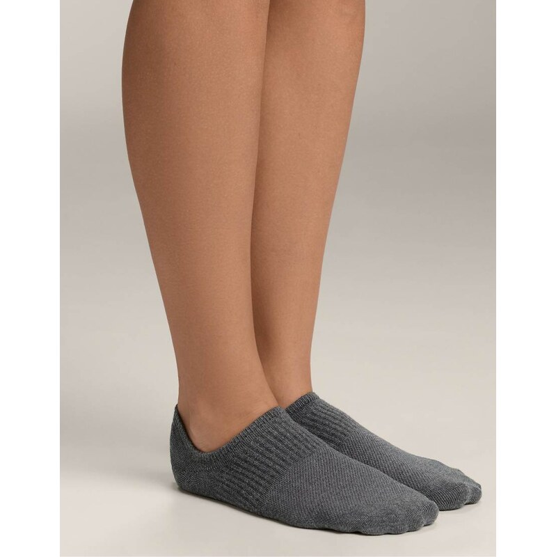 OYSHO 2 pairs of cotton blend yoga and pilates socks in black 114339480