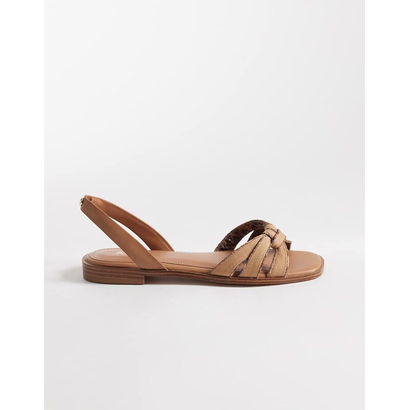 Aldo Adwiedan flat sandal in brown 114339327