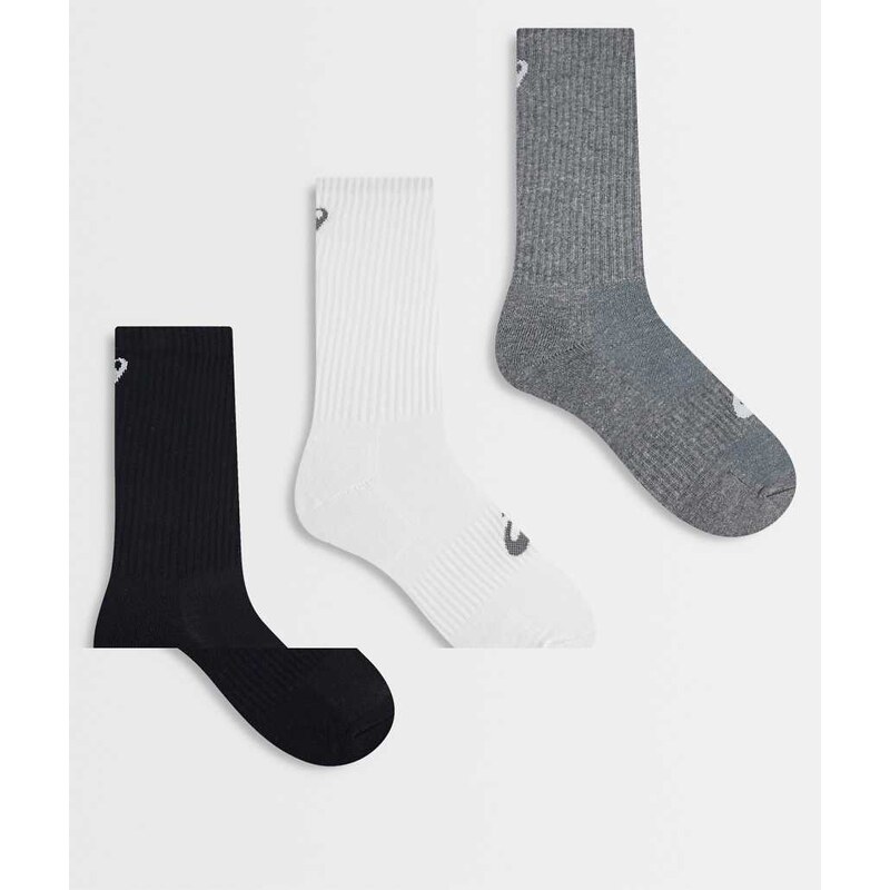 Asics 3 Pack Crew Sock in Multi 114339387