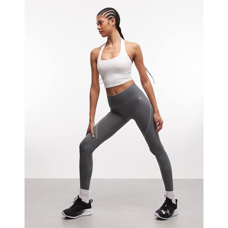 Under Armour Vanish seamless leggings in clay green