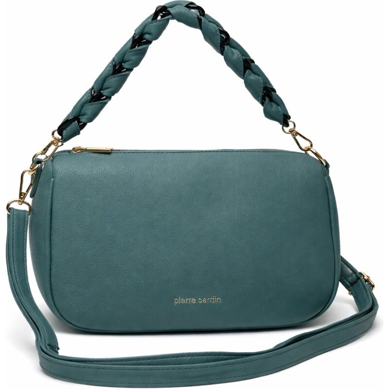 Kabelka z ekologické kůže PIERRE CARDIN WX21 306 Verde