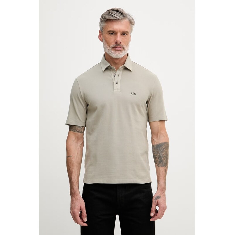 Armani Exchange Polo pánské bavlněné