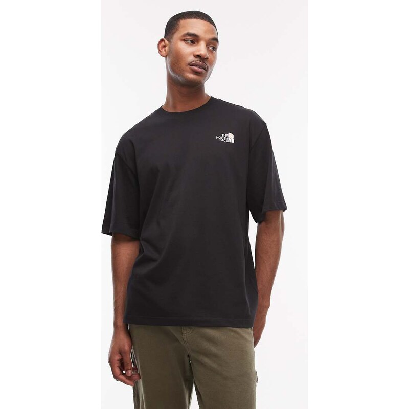 The North Face Liquid logo backprint t-shirt in black