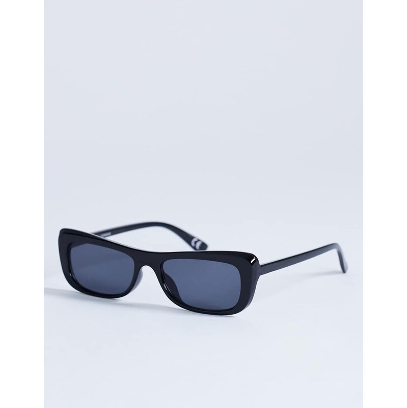 Topshop Crete cat eye sunglasses in black