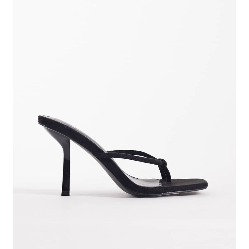 Simmi Wide Fit Simmi London Wide Fit Asra heeled mule sandals in