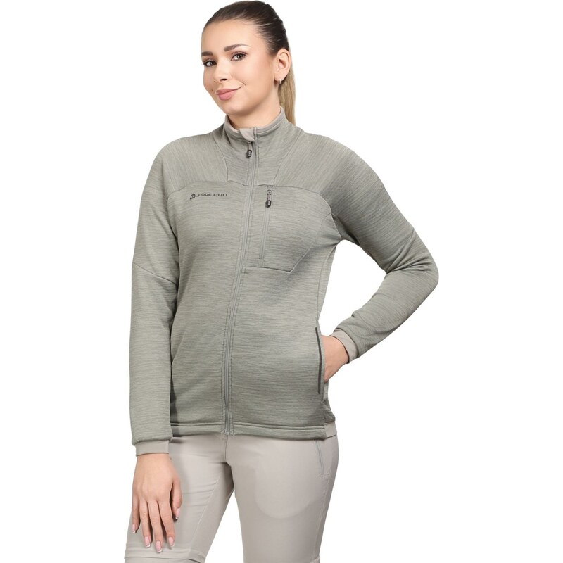 ALPINE PRO - ONNECA 3 DÁMSKÁ RYCHLESCHNOUCÍ MIKINA 113468728