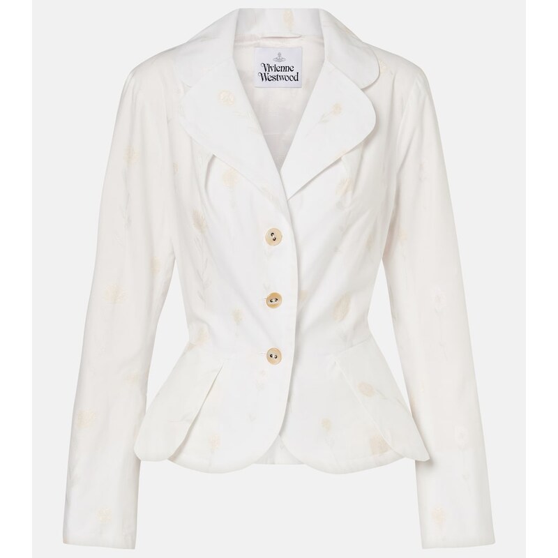 Vivienne Westwood Bettina floral cotton-blend blazer