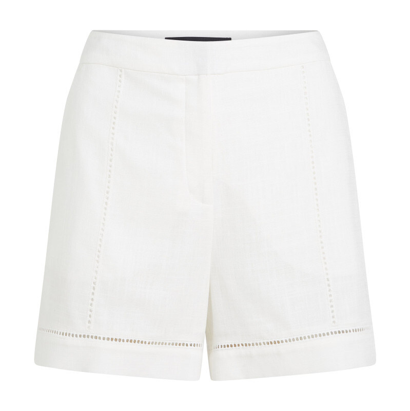 ŠORTKY KARL LAGERFELD EMBROIDERY DETAIL SHORTS