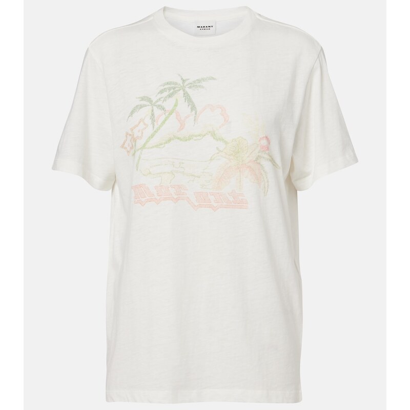 Marant Etoile Zewel printed cotton T-shirt