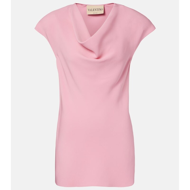 Valentino Cady Couture draped top