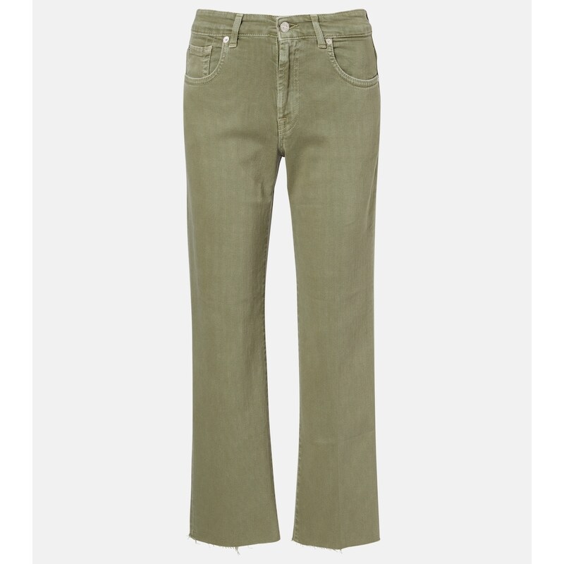 7 For All Mankind Calie straight jeans