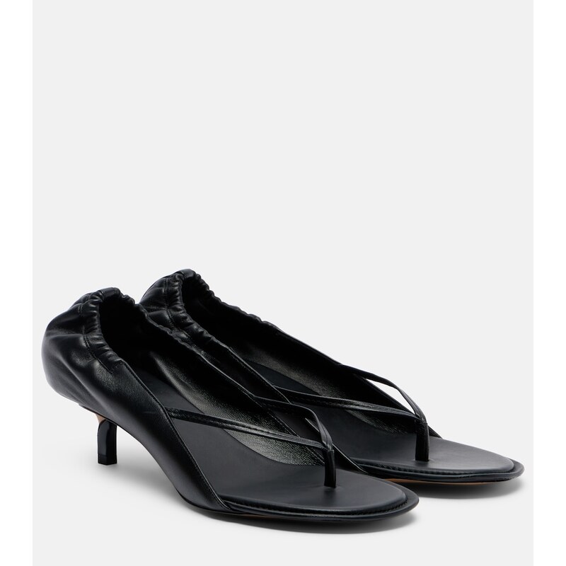 Jacquemus Leather thong sandals