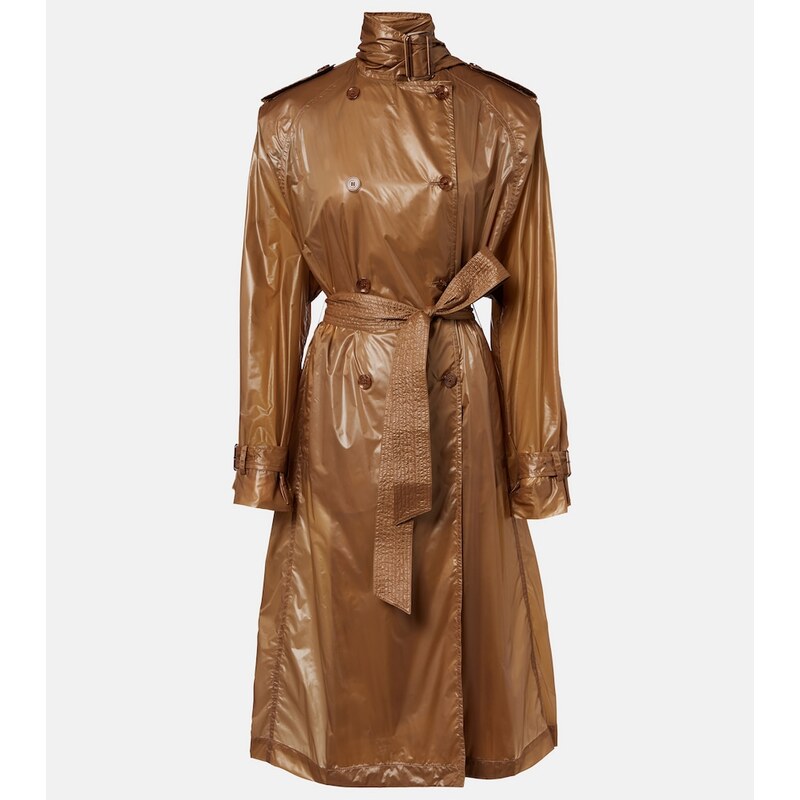 Saint Laurent Tie-neck trench coat