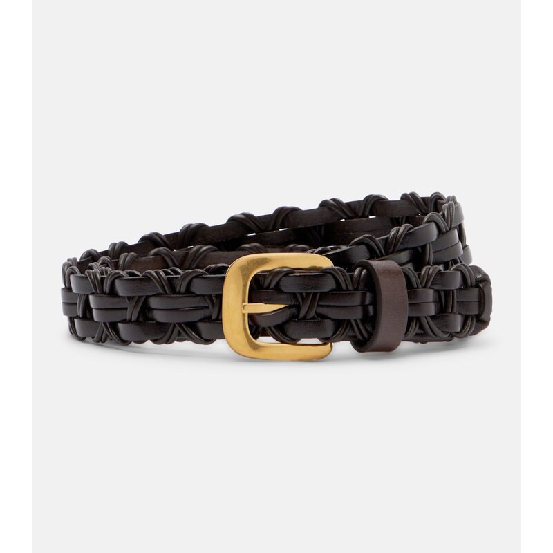 The Row Cord woven leather belt