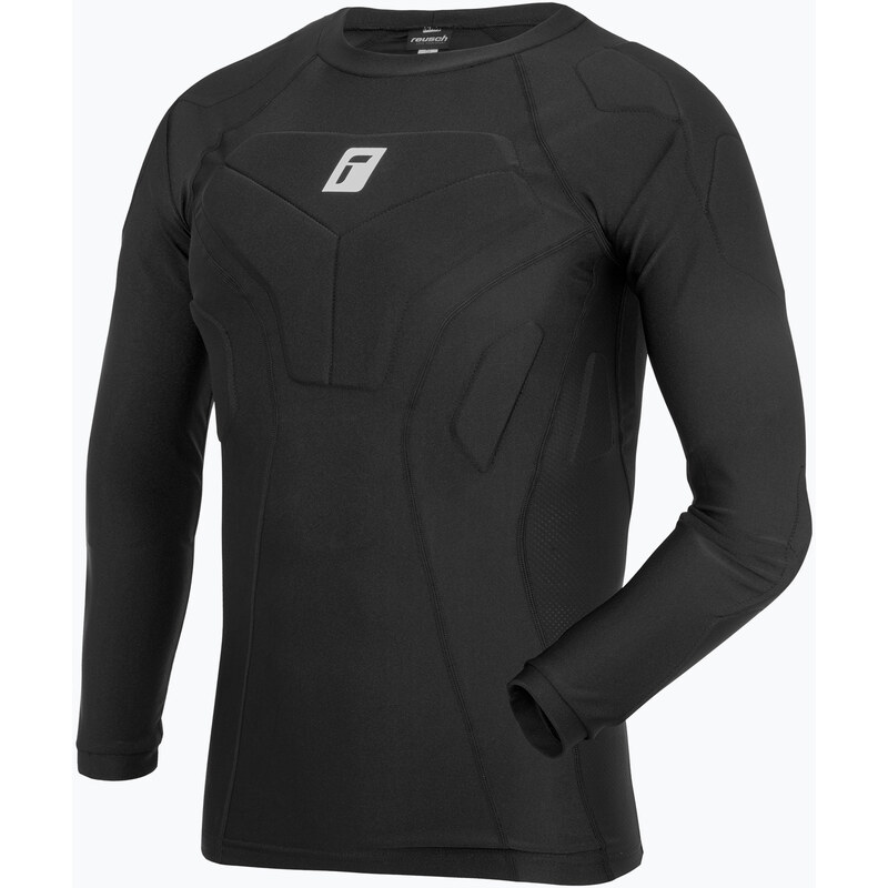 Pánské brankářské tričko Reusch Compression Shirt Padded black