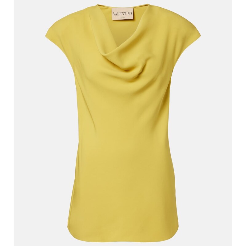 Valentino Cady Couture draped top