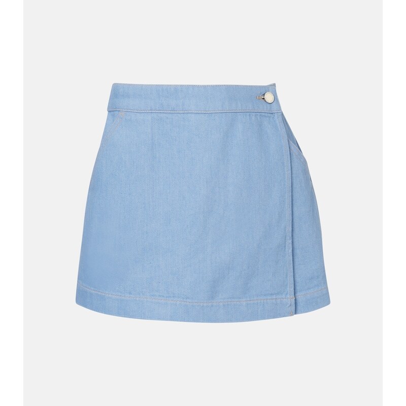 Veronica Beard Phineas denim skort