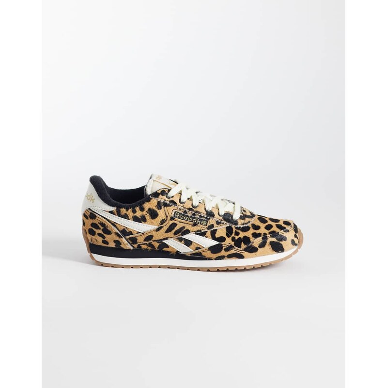 Reebok Classic AZ womens trainers in leopard print-Multi