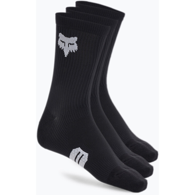 Cyklistické ponožky Fox Racing 6 Ranger Prepack 3-pack black