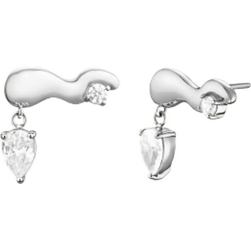 Rosefield dámské náušnice rhodiované JEMWS-J1324 114352022