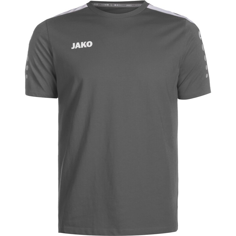 JAKO Funkční tričko Power tmavě šedá / bílá
