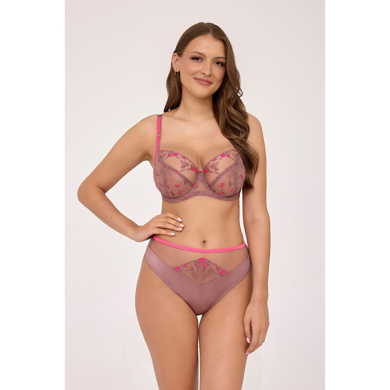 Ava 2218 Mocha Rose Soft Bra 114379075