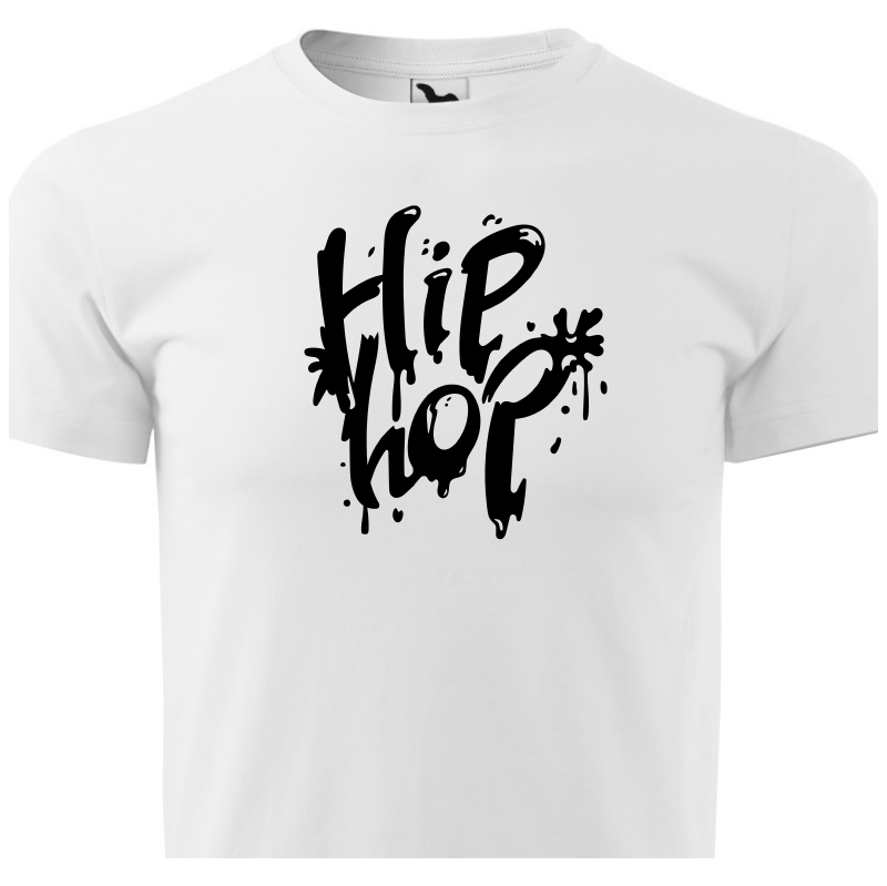 Fenomeno Pánské tričko Hip hop - bílé