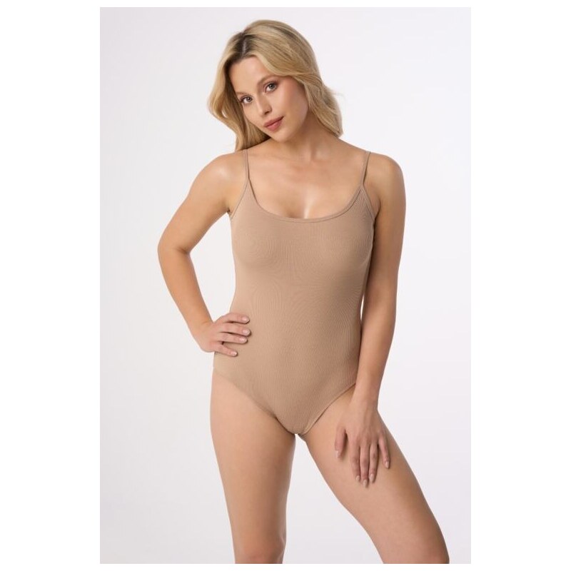 Babell Bavlněné body Tia béžové na ramínka 114374194